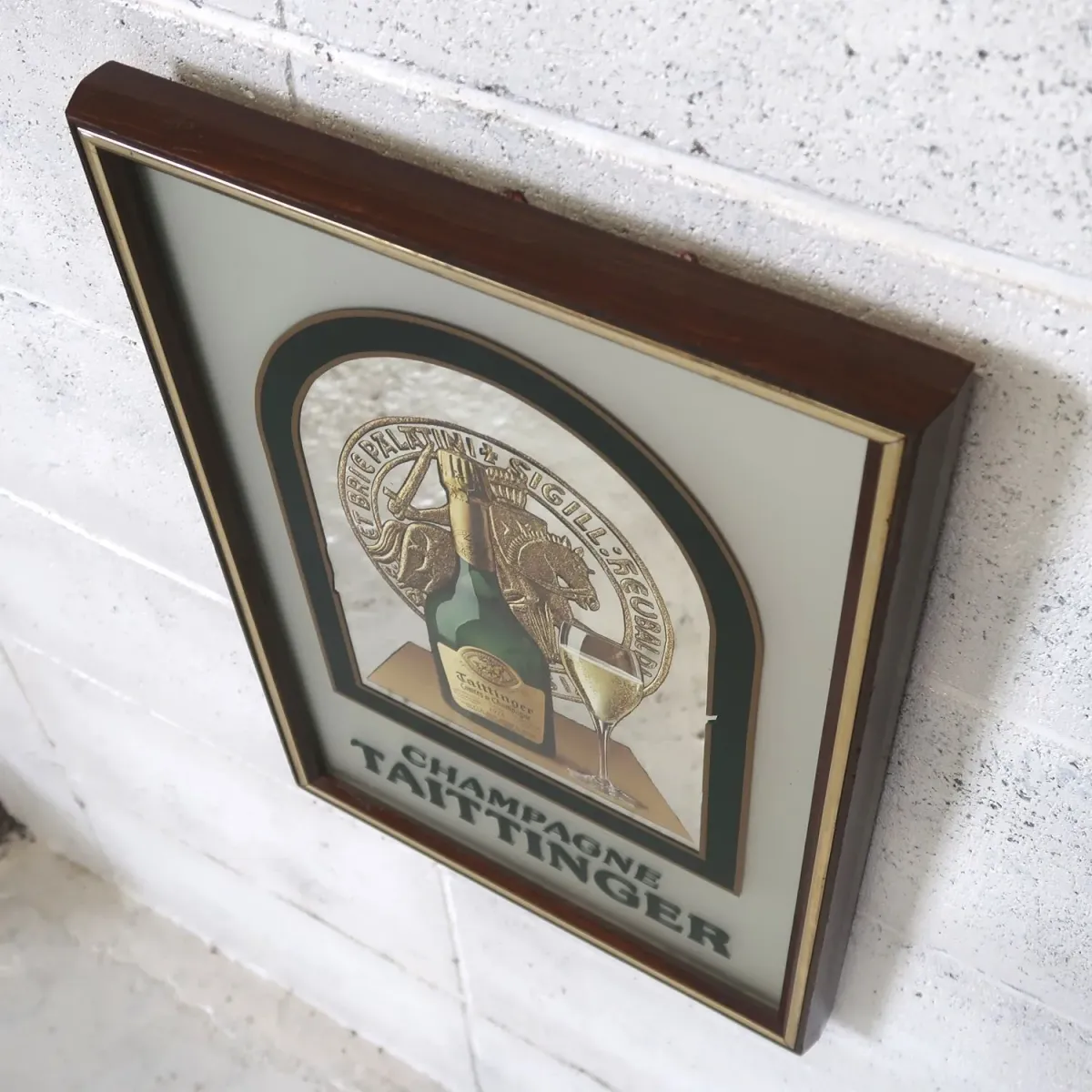 TAITTINGER ビンテージ パブミラー