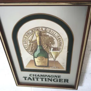 TAITTINGER ビンテージ パブミラー