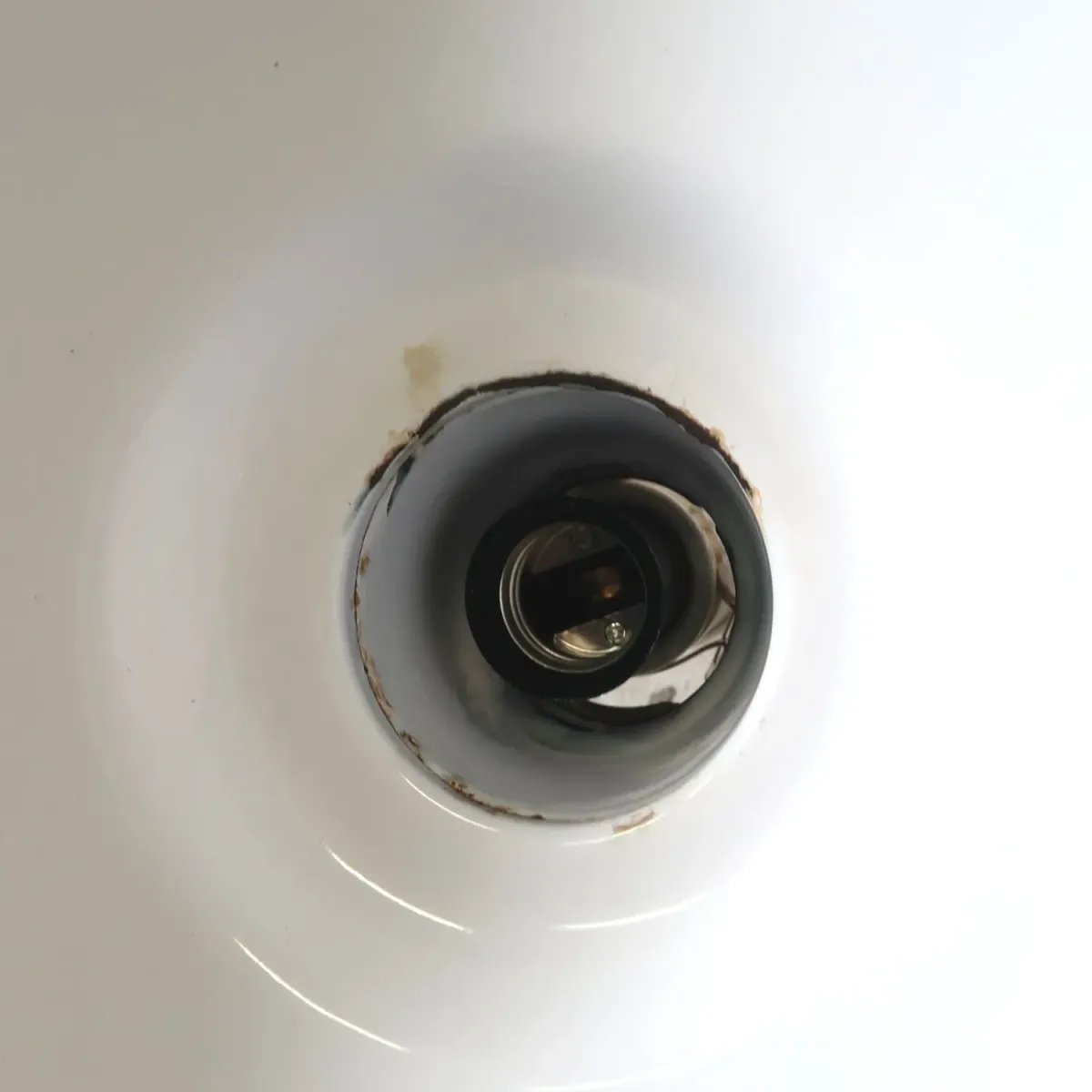 ビンテージ ホーロー ファクトリーランプ