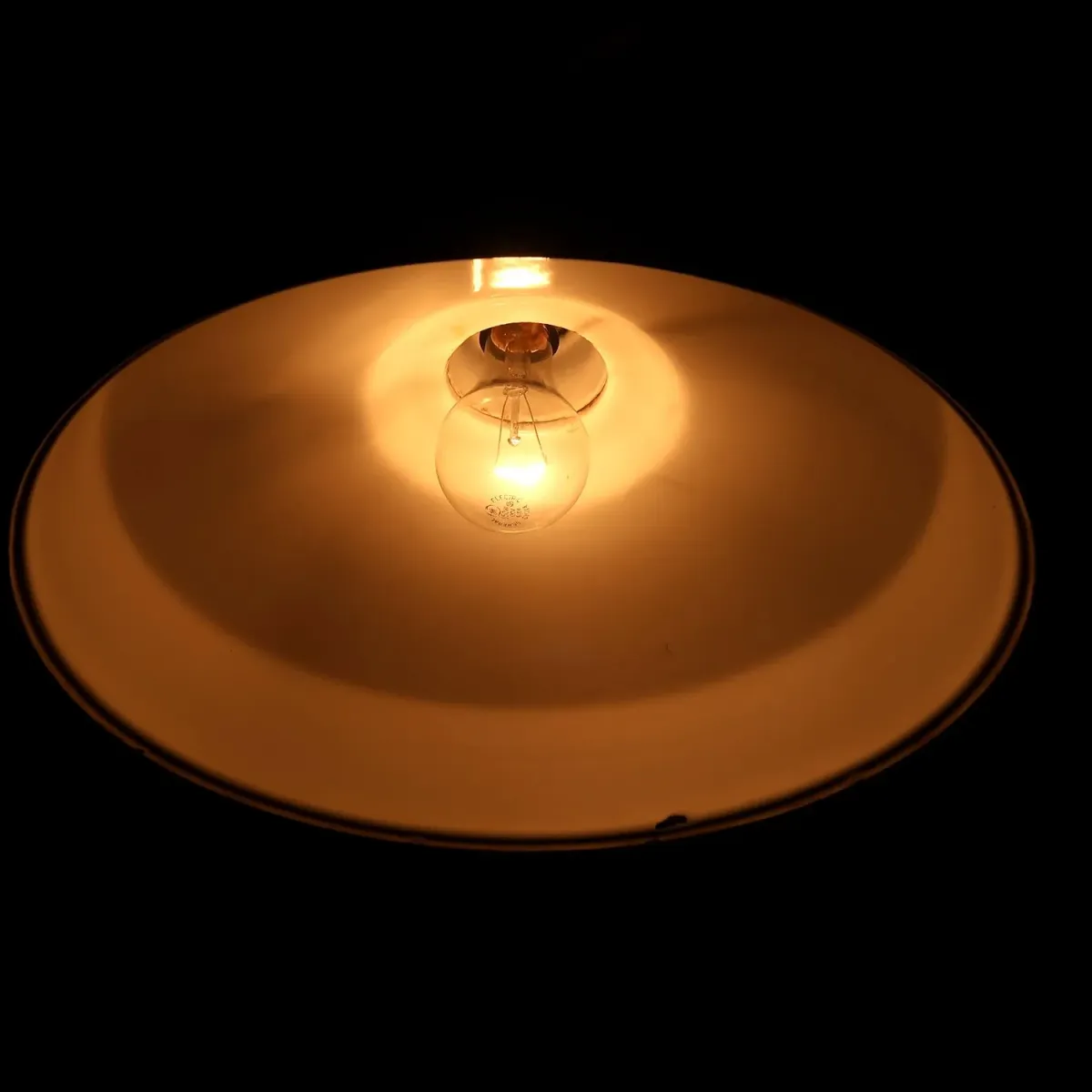 ビンテージ ホーロー ファクトリーランプ