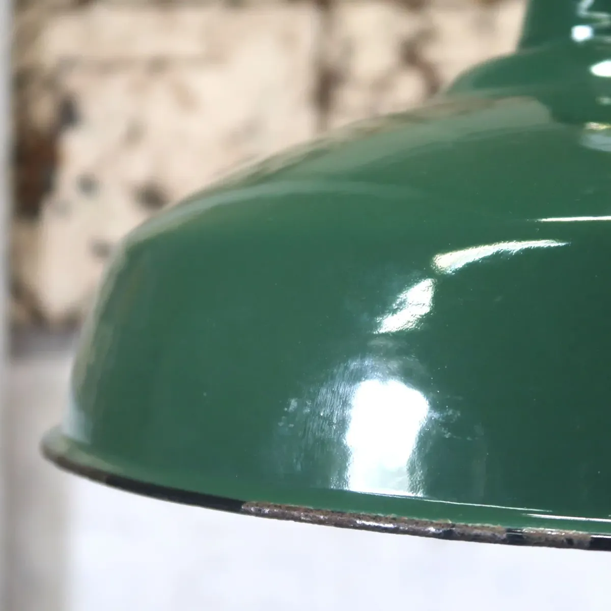 ビンテージ ホーロー ファクトリーランプ