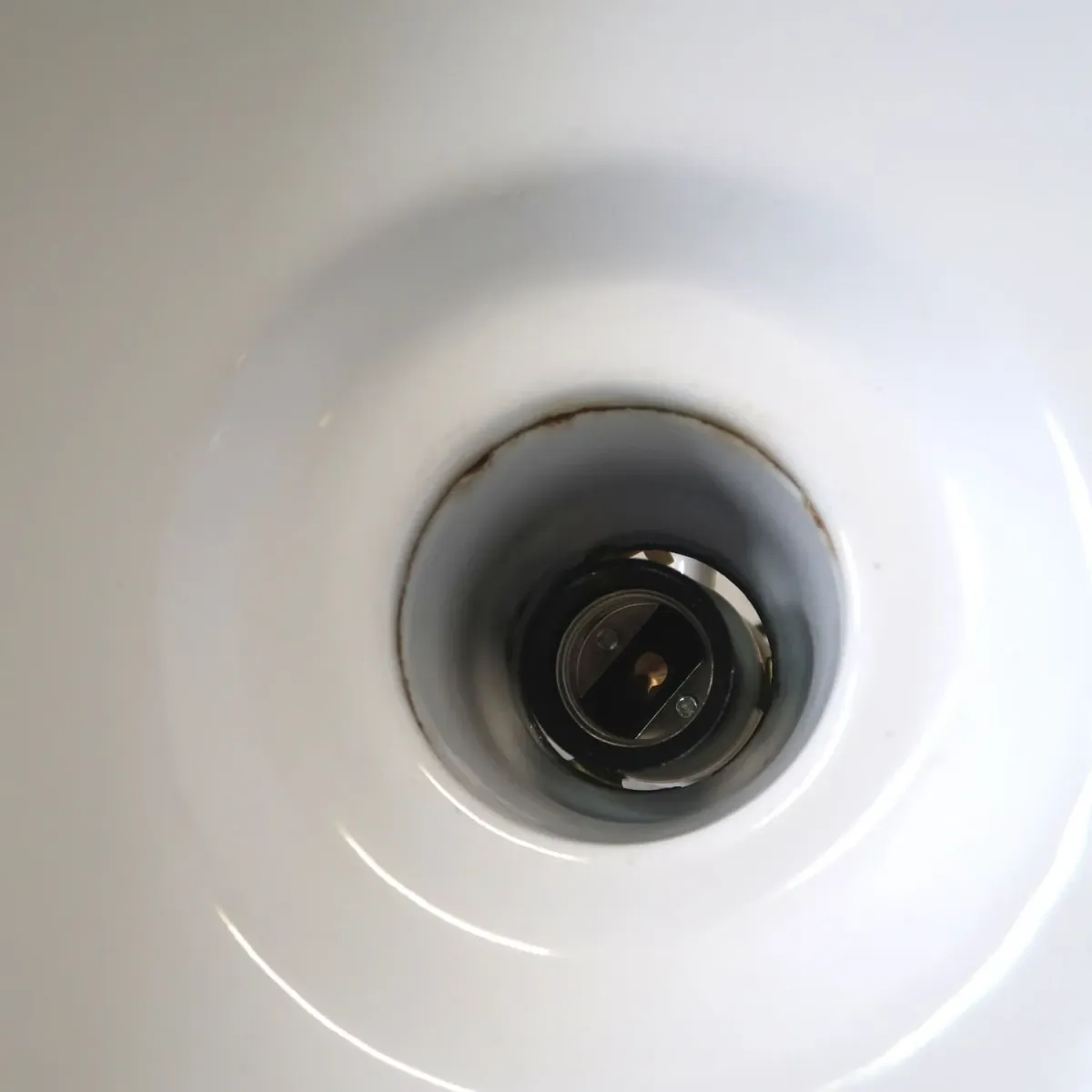 ビンテージ ホーロー ファクトリーランプ