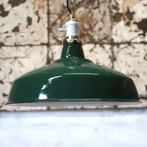 ビンテージ ホーロー ファクトリーランプ