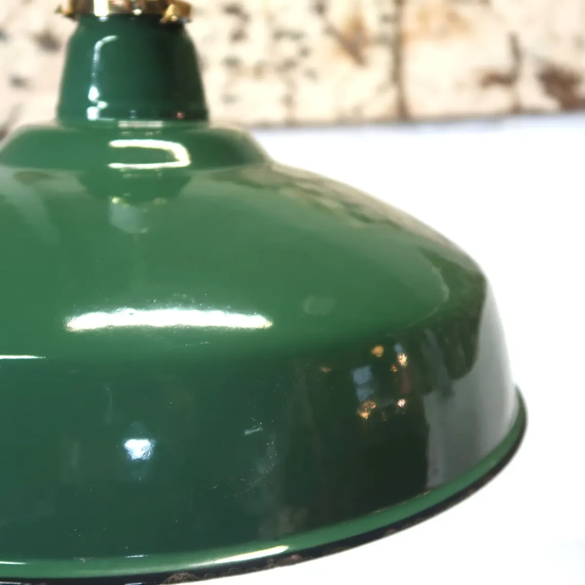 ビンテージ ホーロー ファクトリーランプ