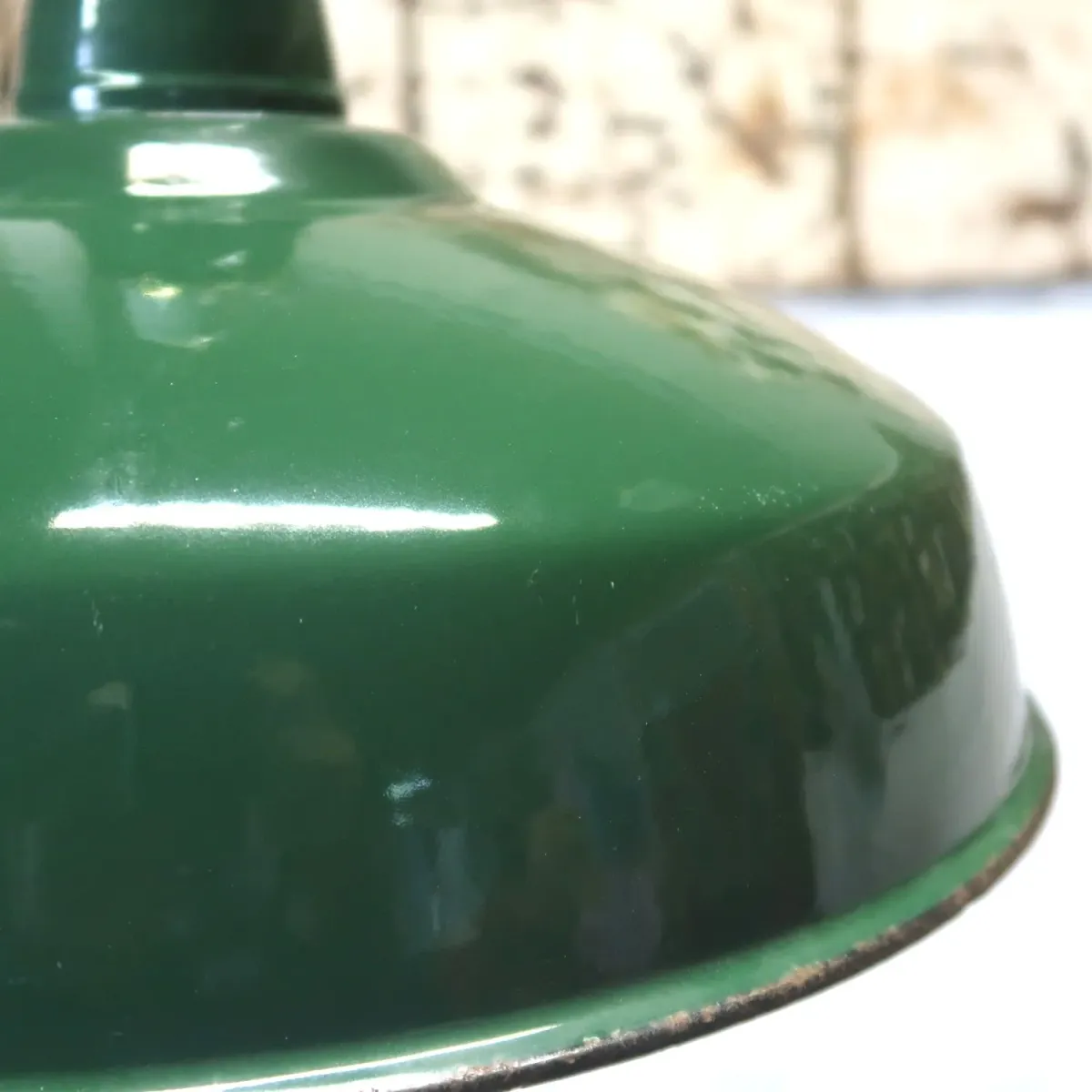 ビンテージ ホーロー ファクトリーランプ