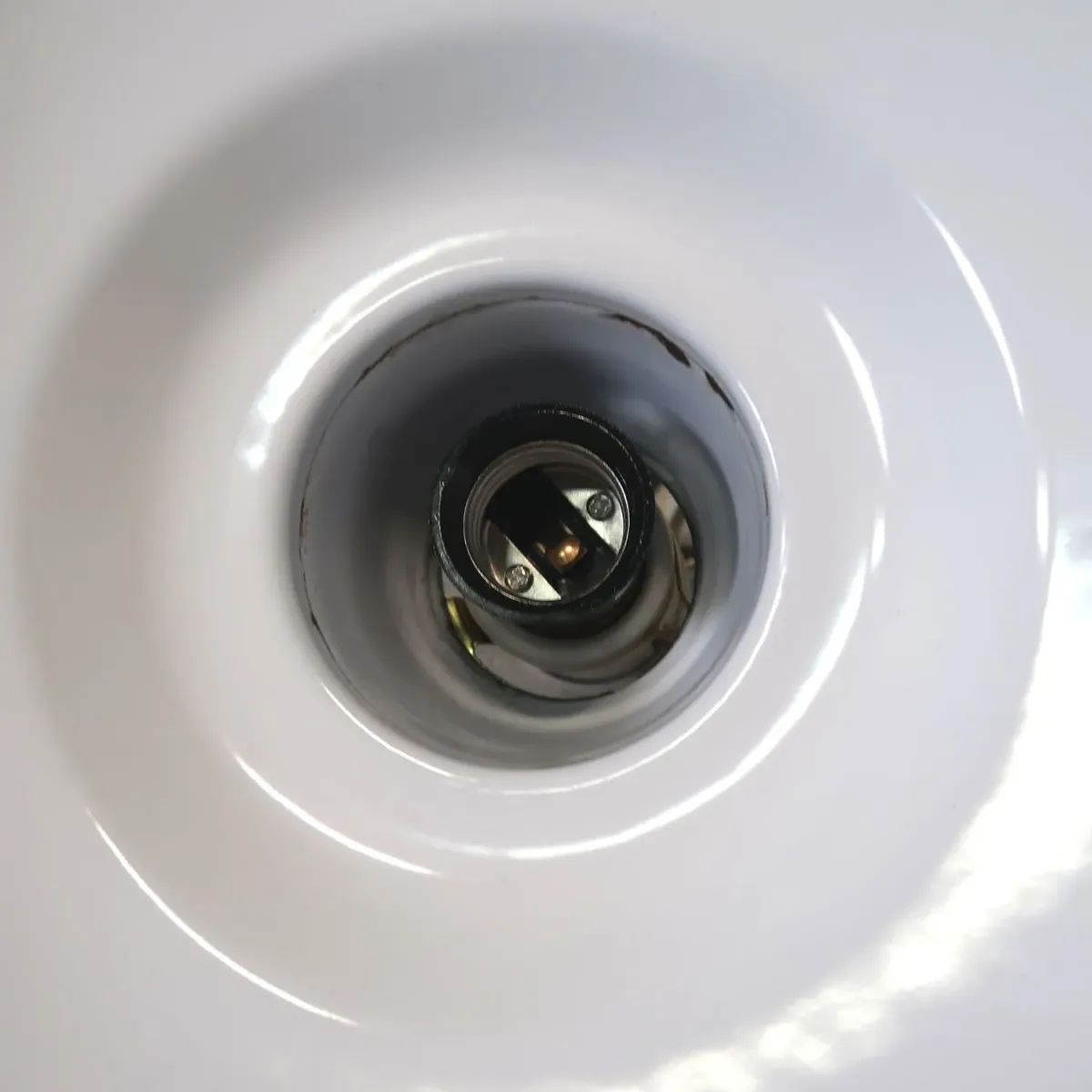 ビンテージ ホーロー ファクトリーランプ