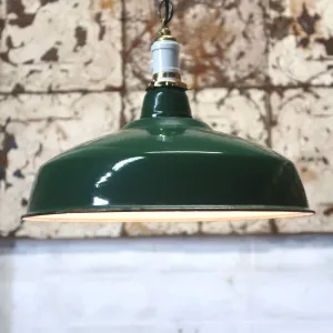 ビンテージ ホーロー ファクトリーランプ