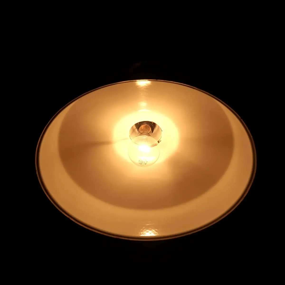 ビンテージ ホーロー ファクトリーランプ