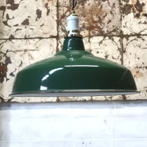 ビンテージ ホーロー ファクトリーランプ