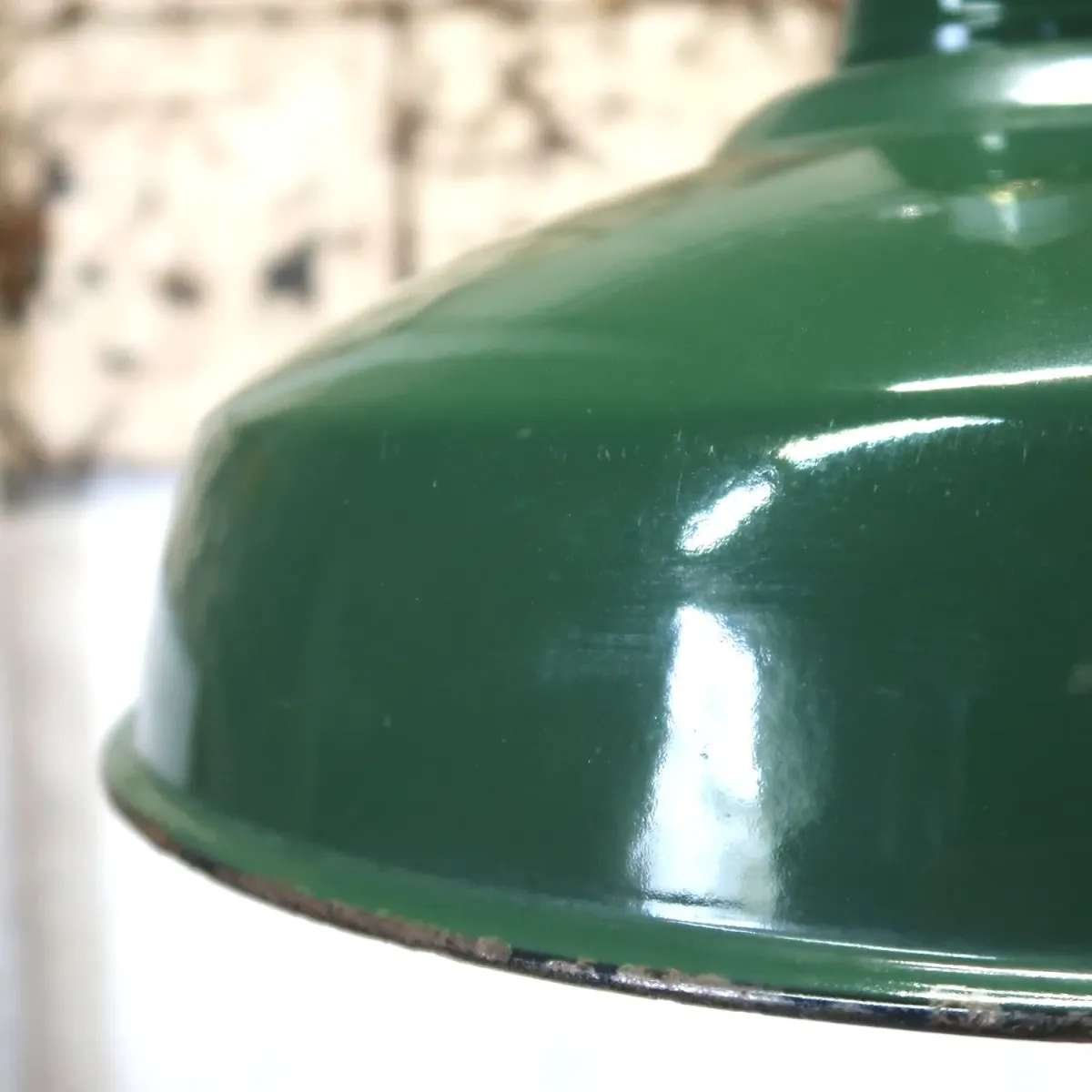 ビンテージ ホーロー ファクトリーランプ