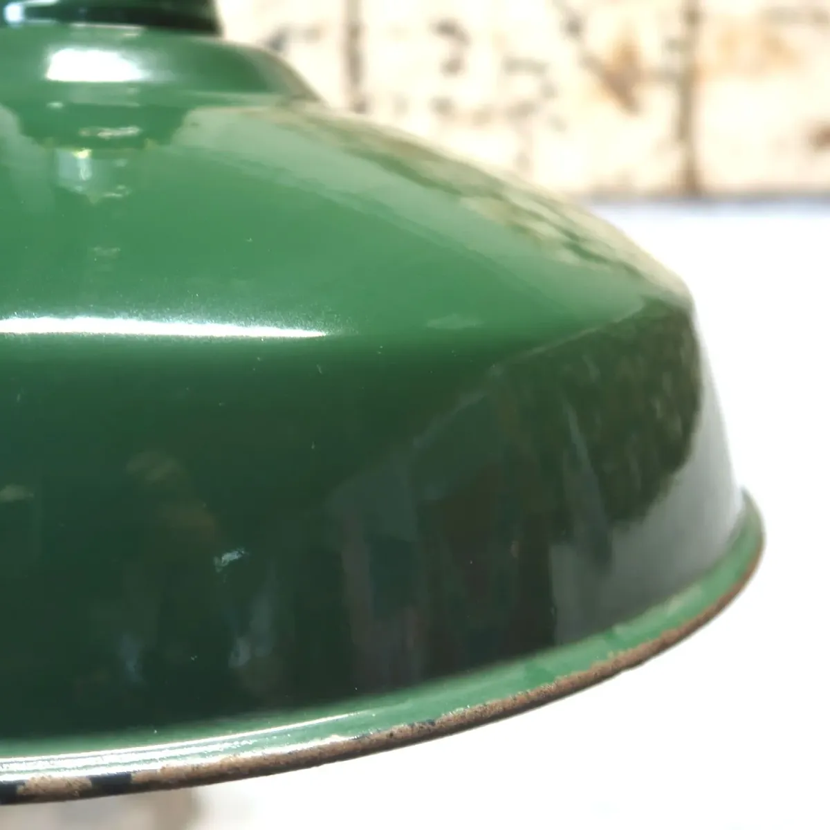 ビンテージ ホーロー ファクトリーランプ