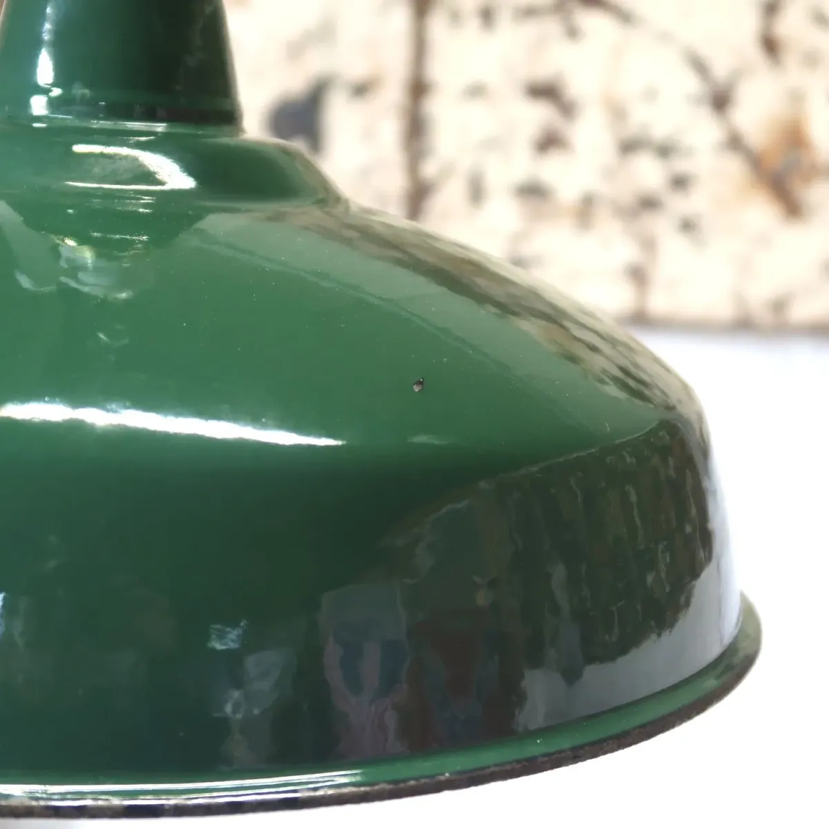 ビンテージ ホーロー ファクトリーランプ