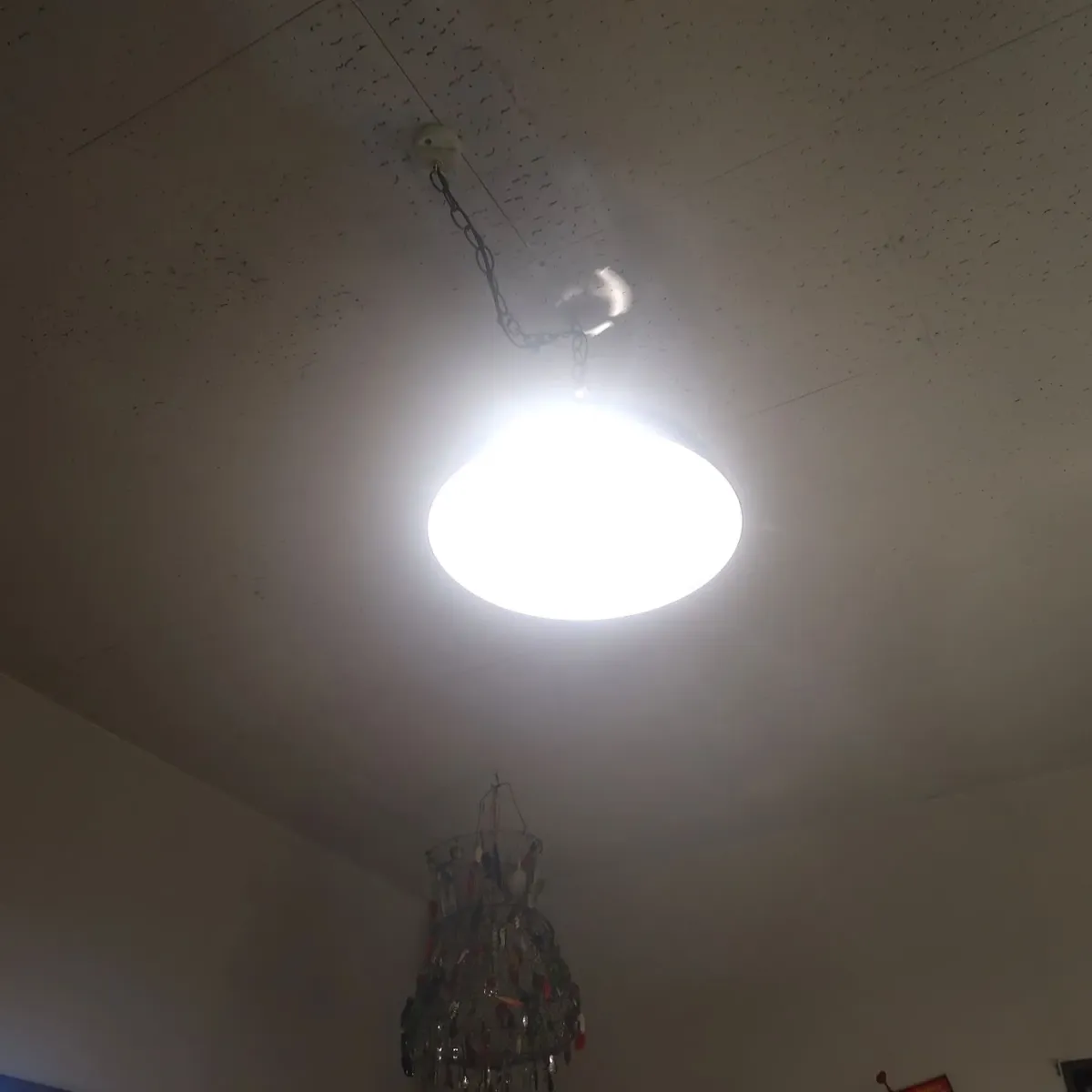 ビンテージ ホーロー ファクトリーランプ