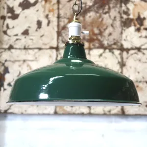 ビンテージ ホーロー ファクトリーランプ