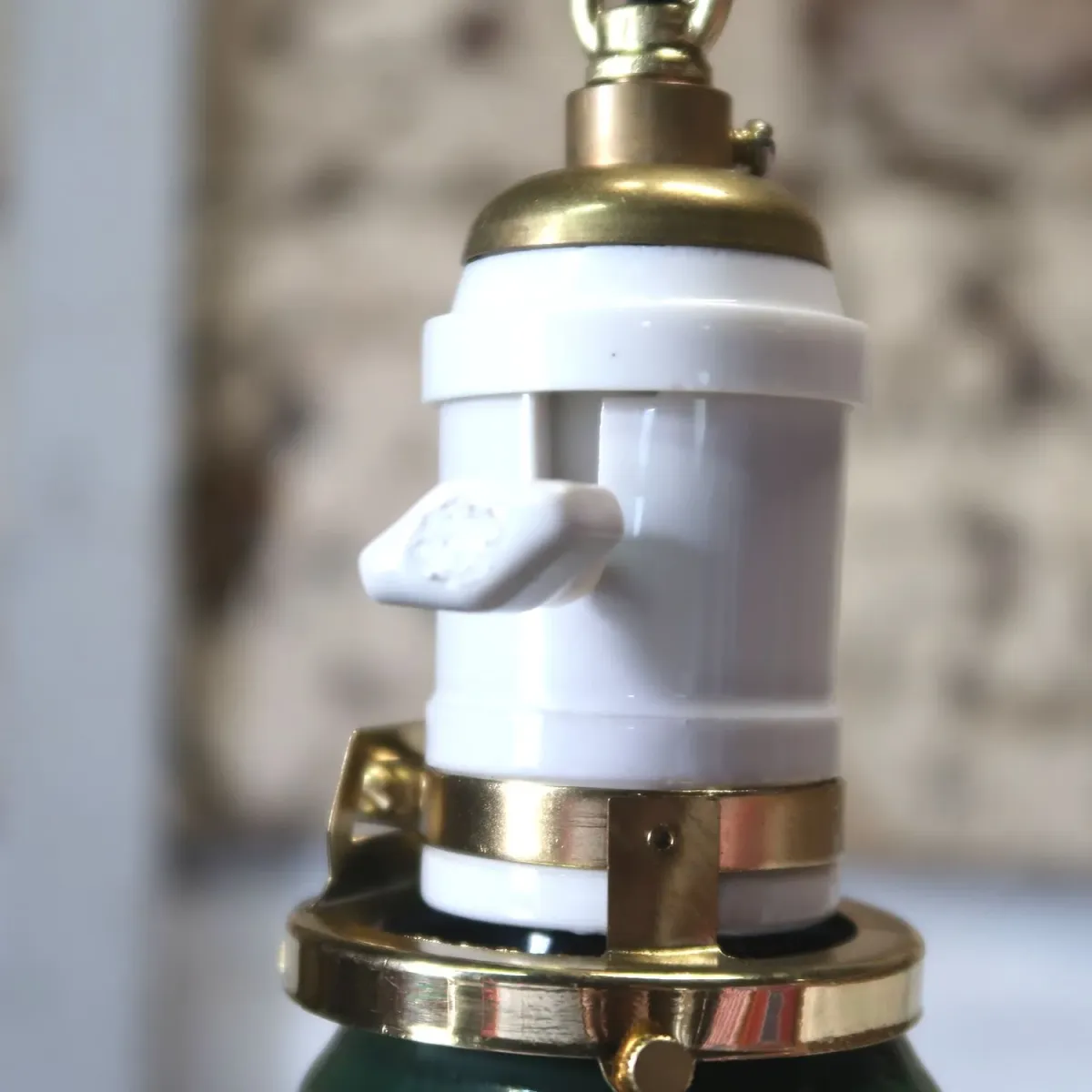 ビンテージ ホーロー ファクトリーランプ