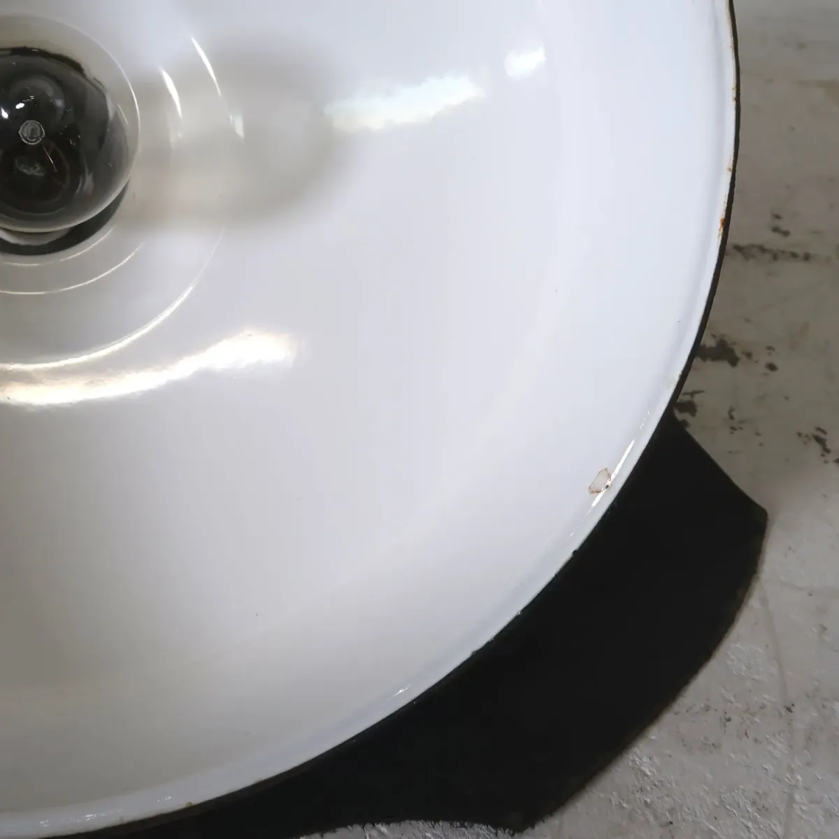 ビンテージ ホーロー ファクトリーランプ