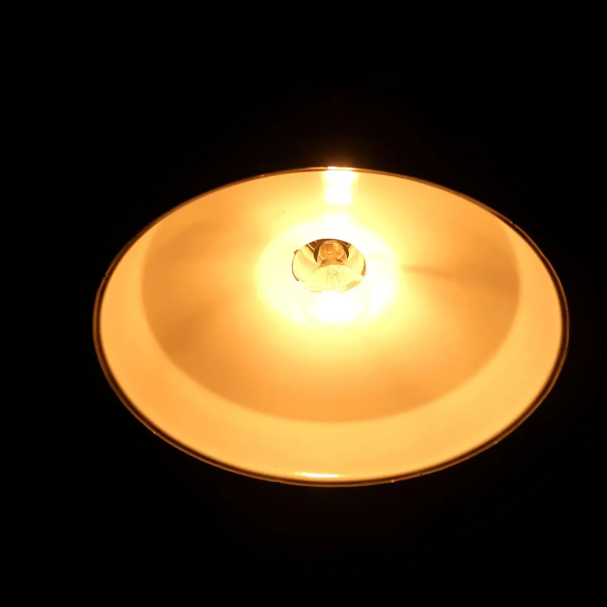 ビンテージ ホーロー ファクトリーランプ