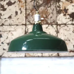 ビンテージ ホーロー ファクトリーランプ