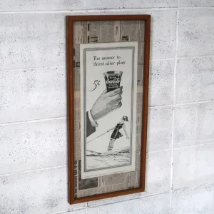 60‘s コカコーラ ビンテージ 広告 額装