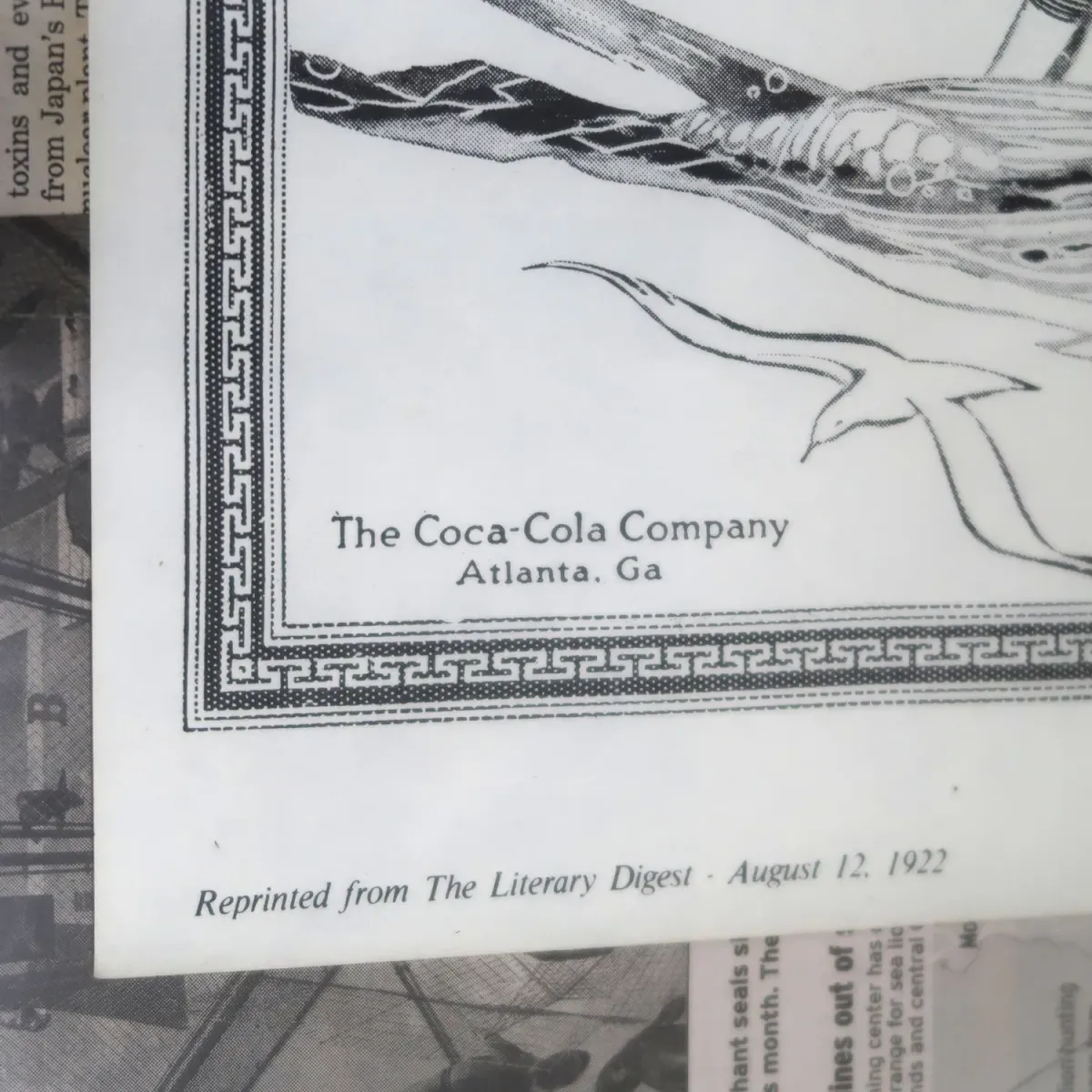 60‘s コカコーラ ビンテージ 広告 額装