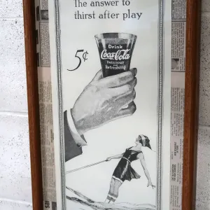 60‘s コカコーラ ビンテージ 広告 額装