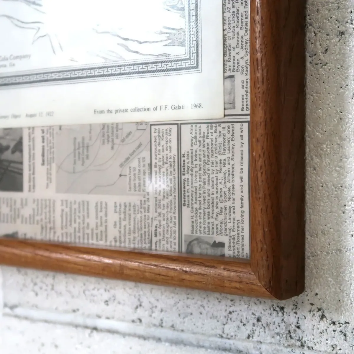 60‘s コカコーラ ビンテージ 広告 額装