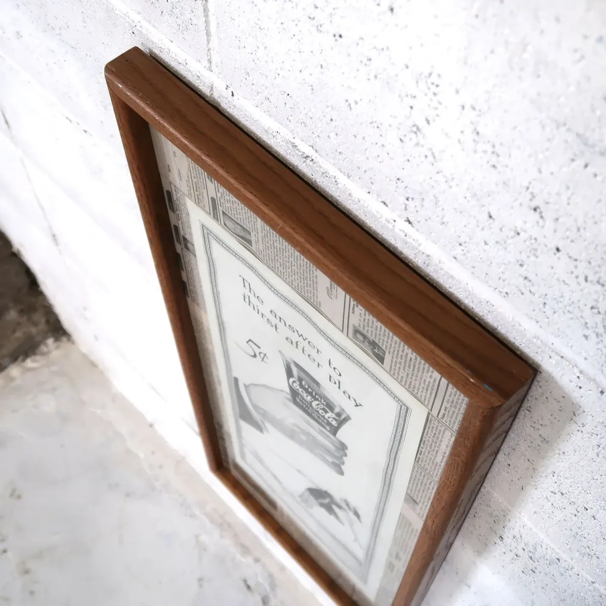 60‘s コカコーラ ビンテージ 広告 額装