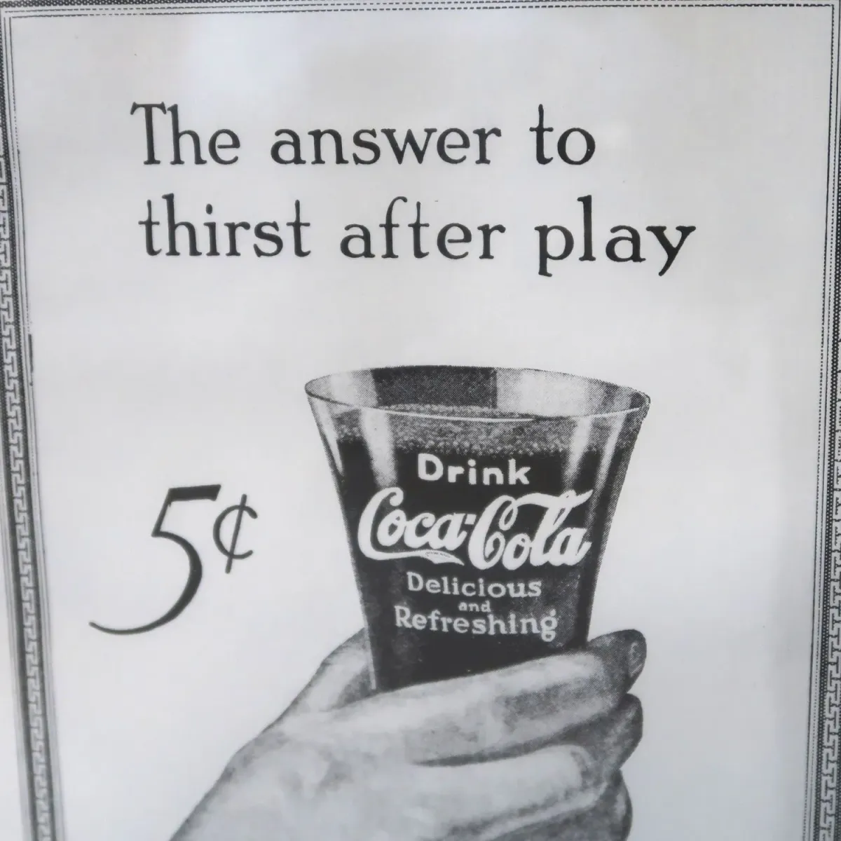 60‘s コカコーラ ビンテージ 広告 額装