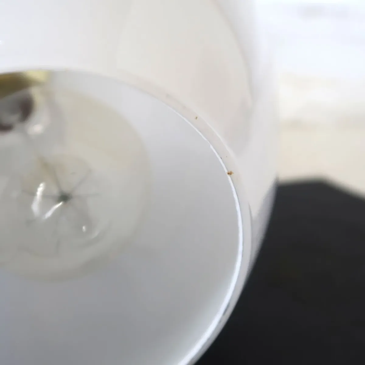 アンティーク ミルクガラス ペンダントランプ