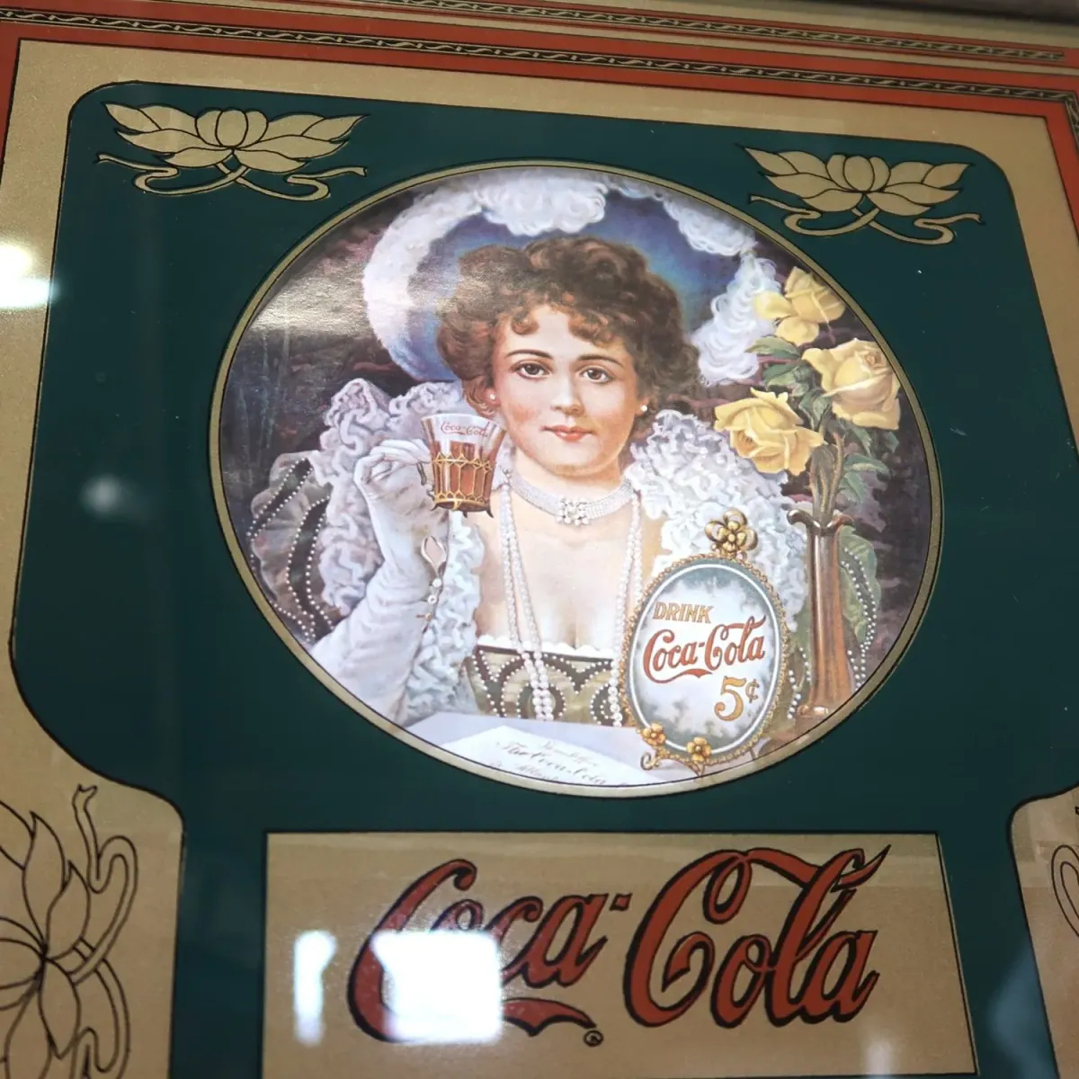 Coca Cola ビンテージ ウォールクロック