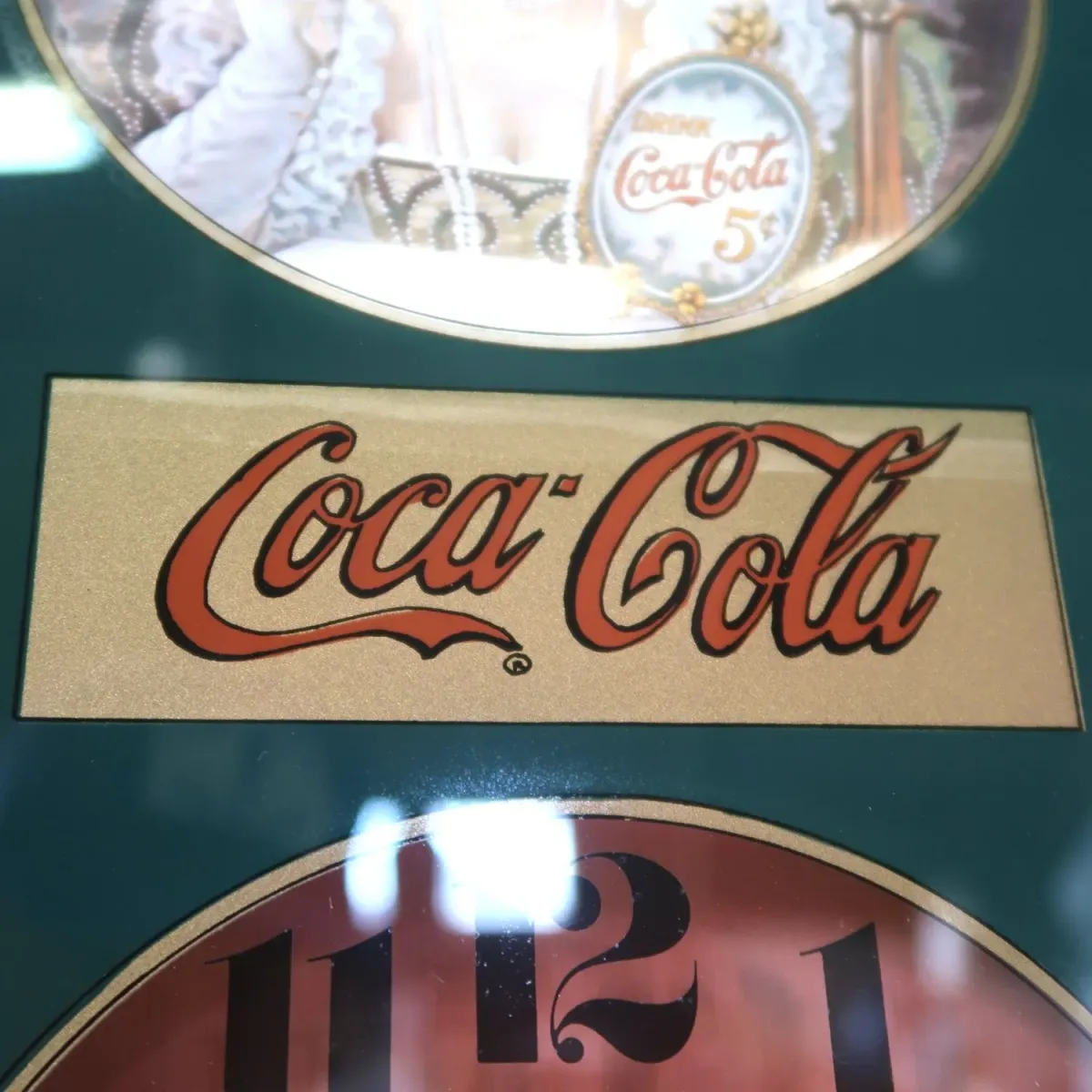 Coca Cola ビンテージ ウォールクロック