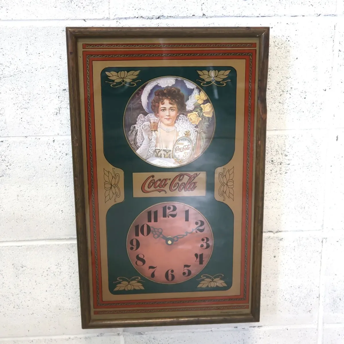 Coca Cola ビンテージ ウォールクロック