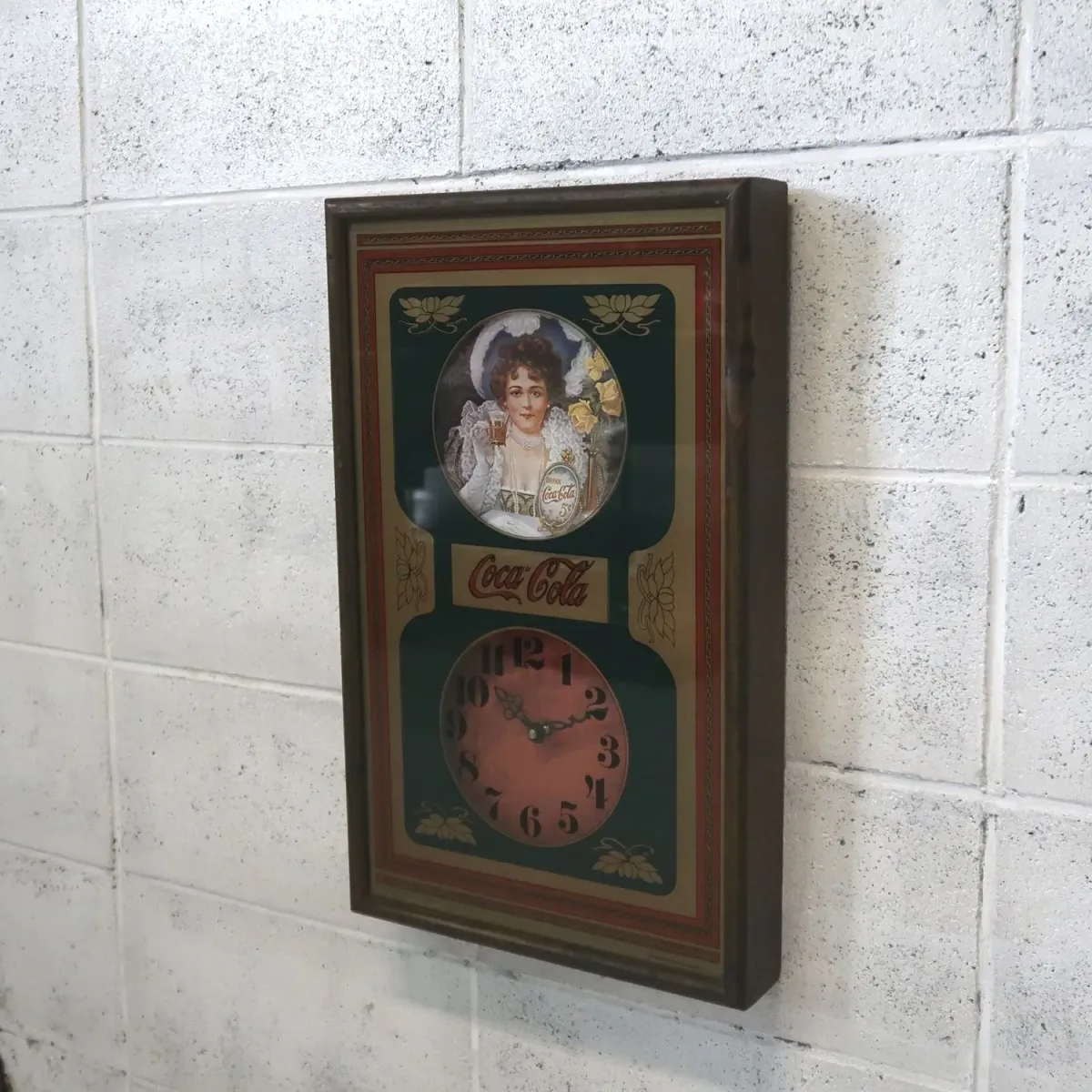 Coca Cola ビンテージ ウォールクロック