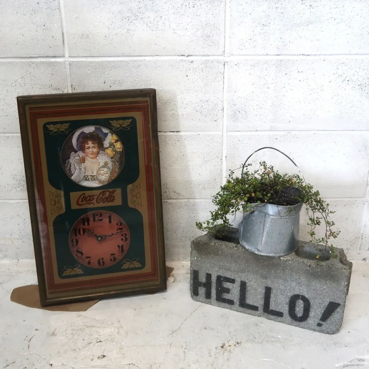 Coca Cola ビンテージ ウォールクロック