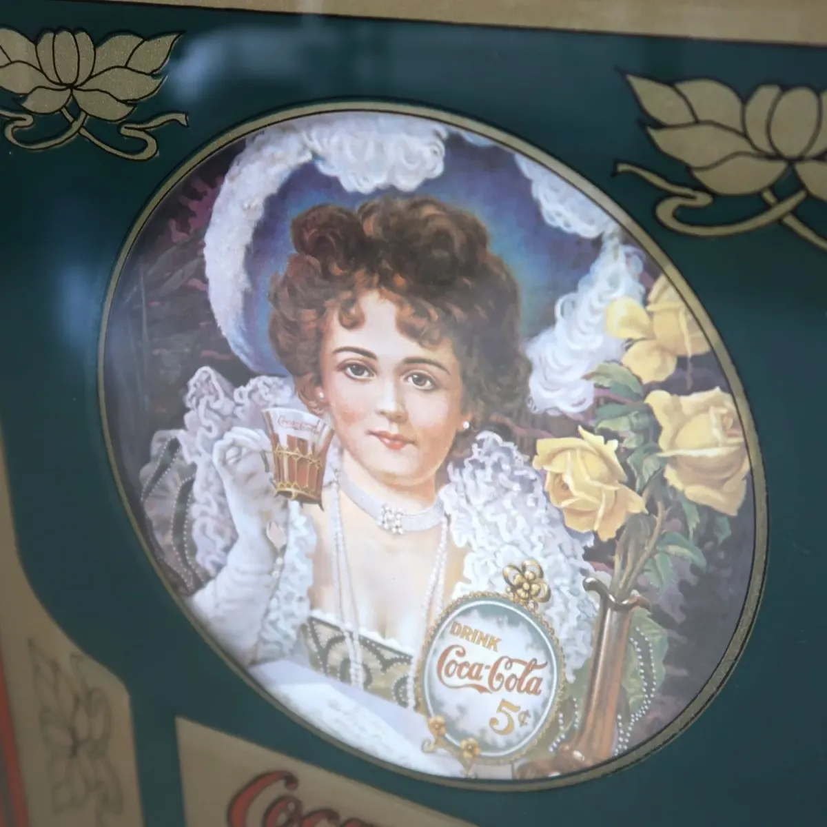 Coca Cola ビンテージ ウォールクロック