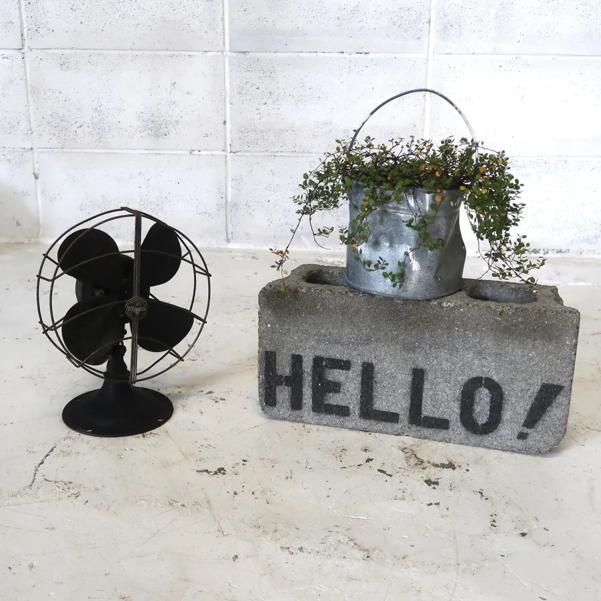 Miracle アンティーク 扇風機 ファン