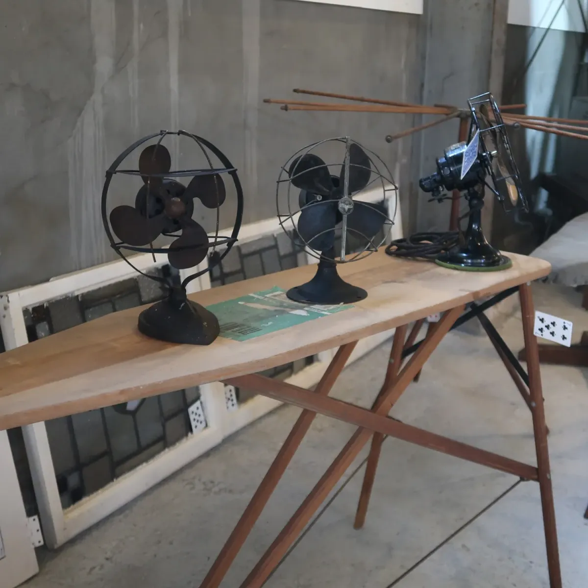 Miracle アンティーク 扇風機 ファン