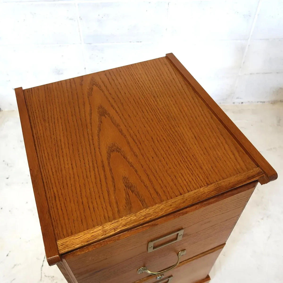 ビンテージ ウッドファイルキャビネット