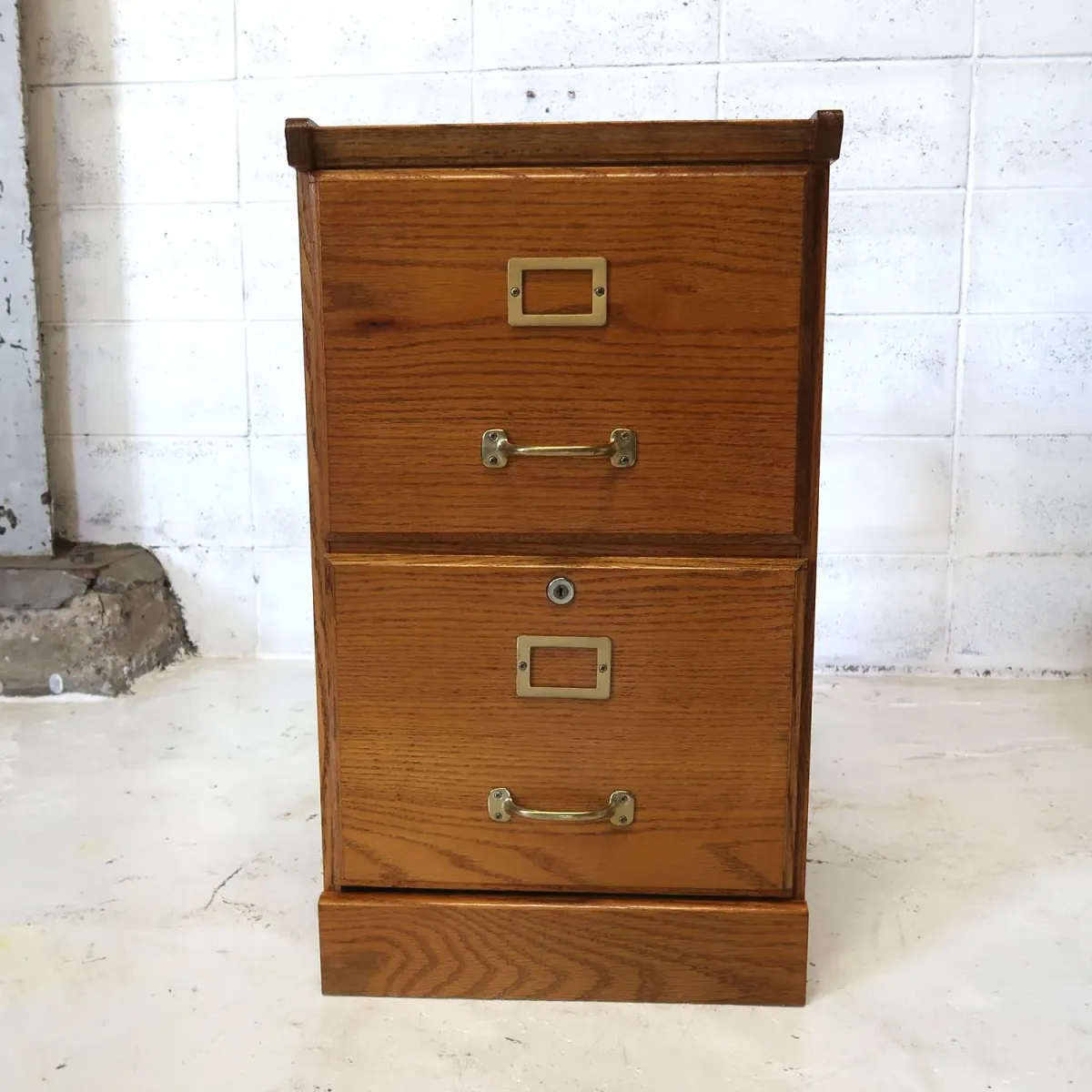 ビンテージ ウッドファイルキャビネット