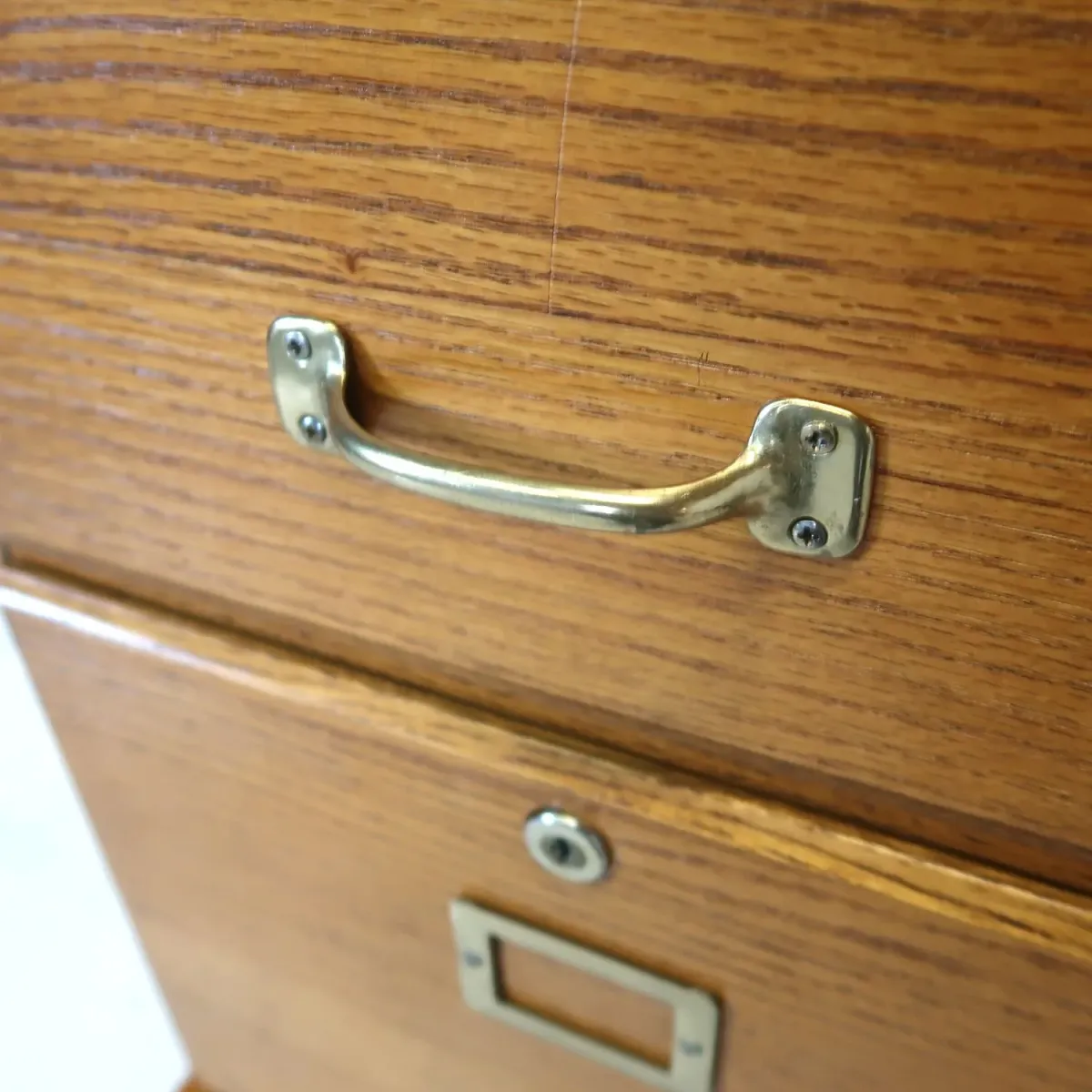 ビンテージ ウッドファイルキャビネット