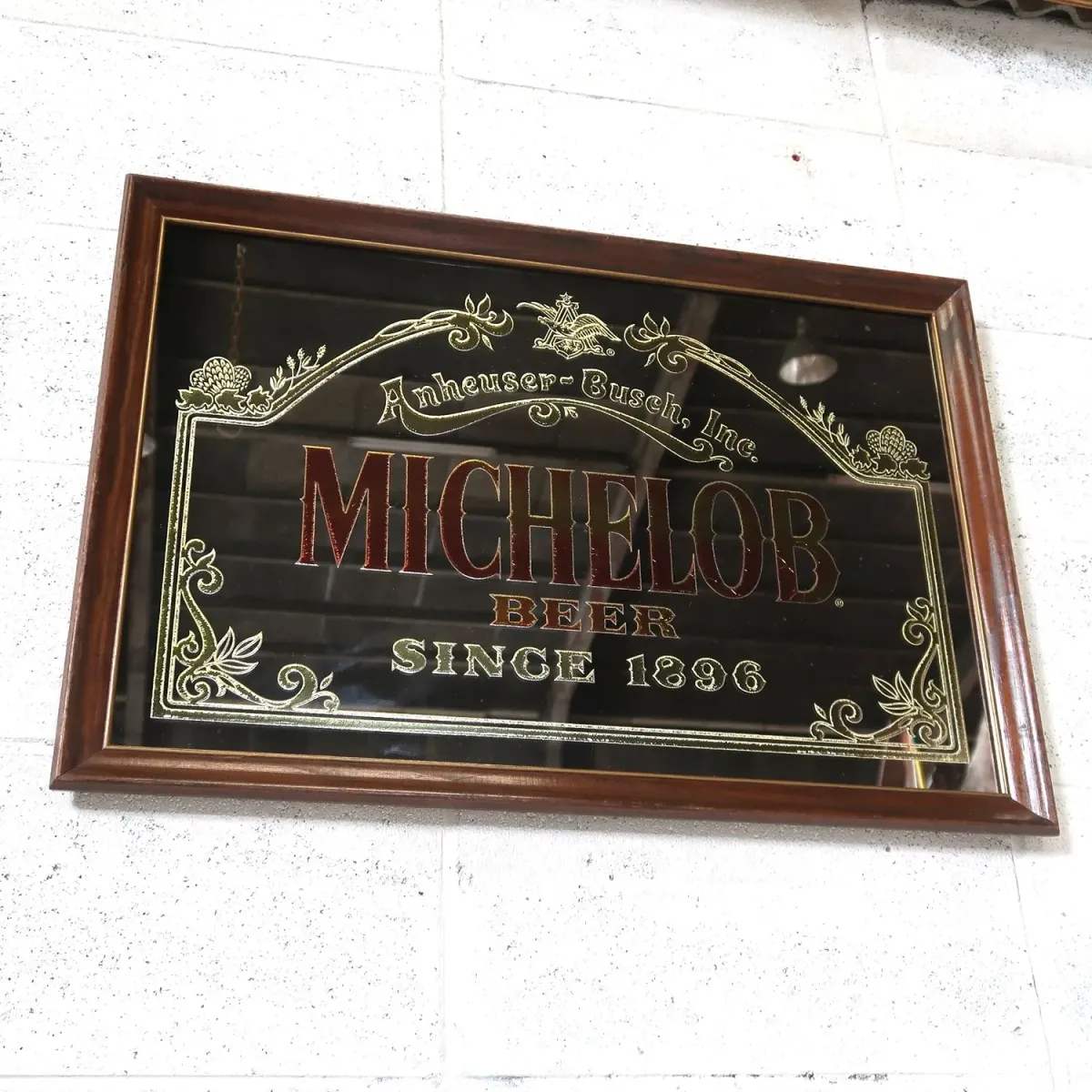 MICHELOB ビンテージ パブミラー