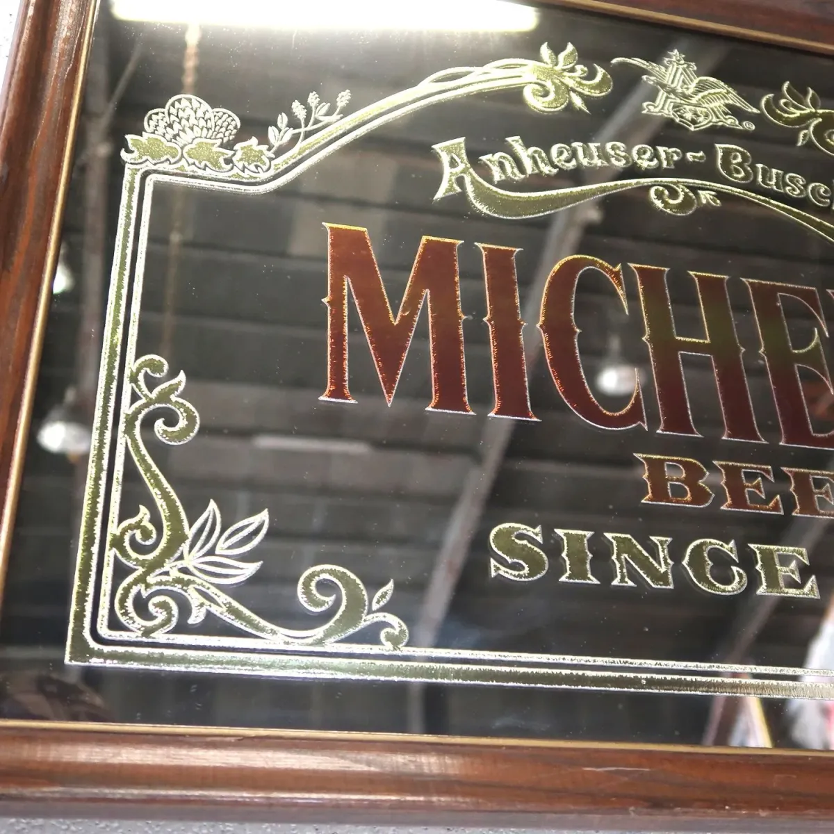 MICHELOB ビンテージ パブミラー