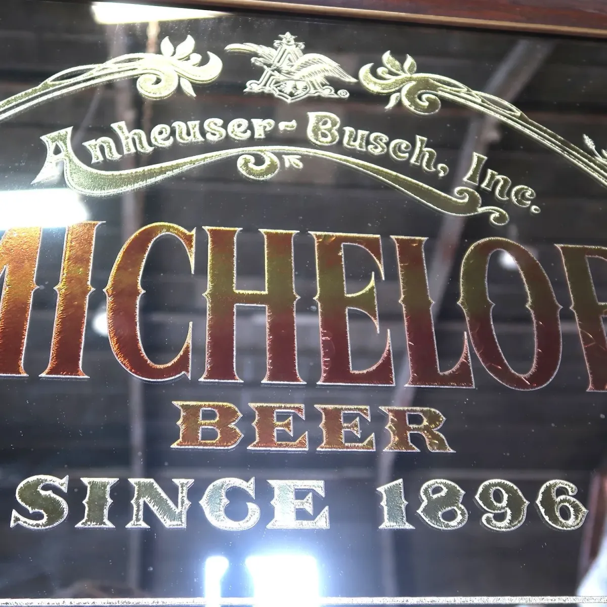 MICHELOB ビンテージ パブミラー