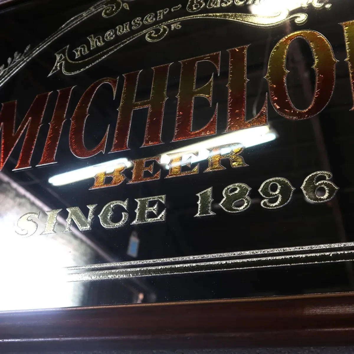 MICHELOB ビンテージ パブミラー