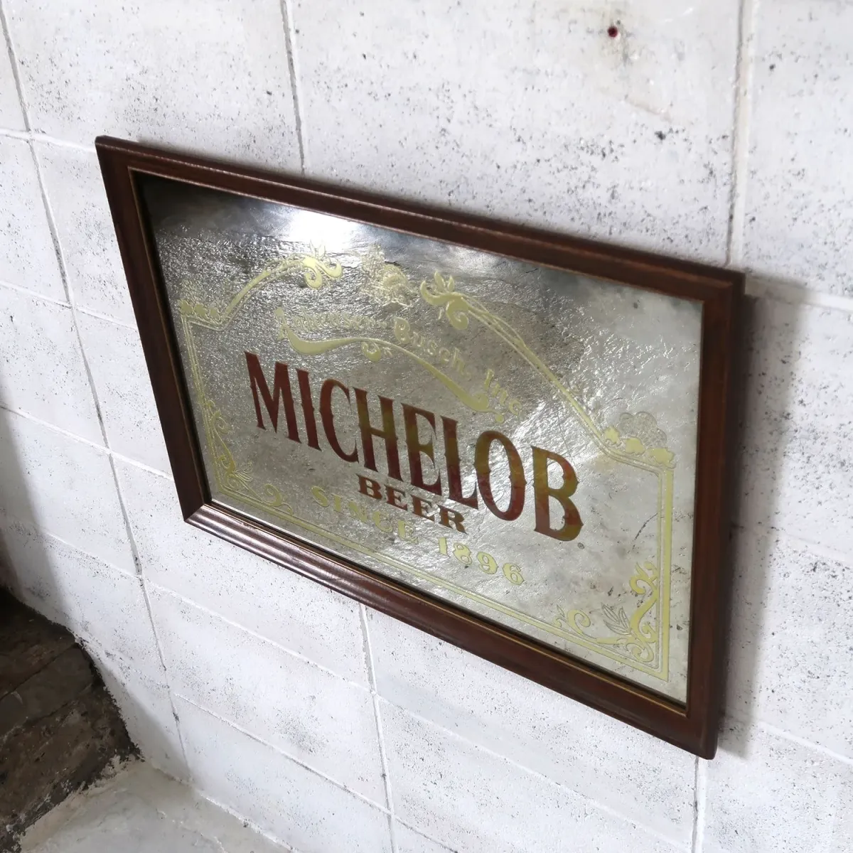 MICHELOB ビンテージ パブミラー