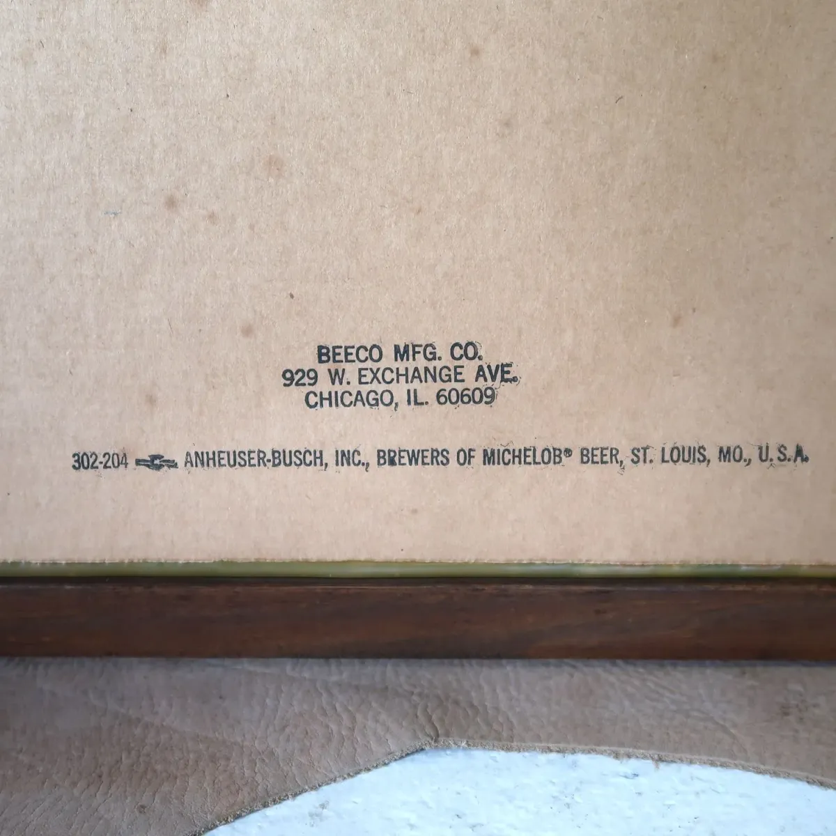 MICHELOB ビンテージ パブミラー