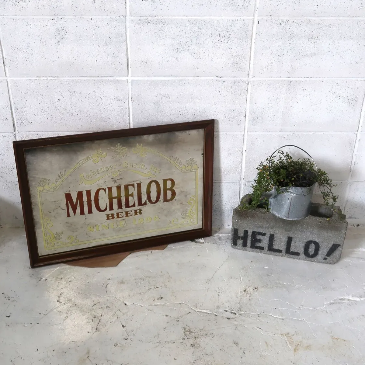 MICHELOB ビンテージ パブミラー