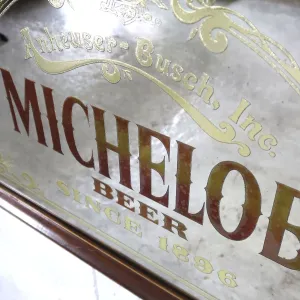 MICHELOB ビンテージ パブミラー