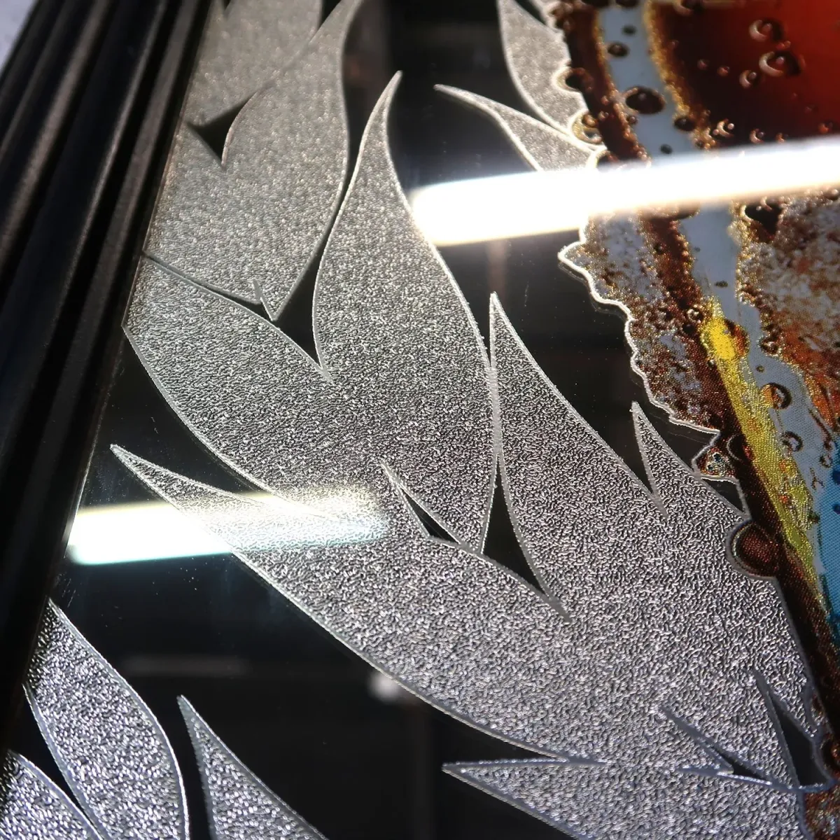 Bud Light Golden WHEAT パブミラー