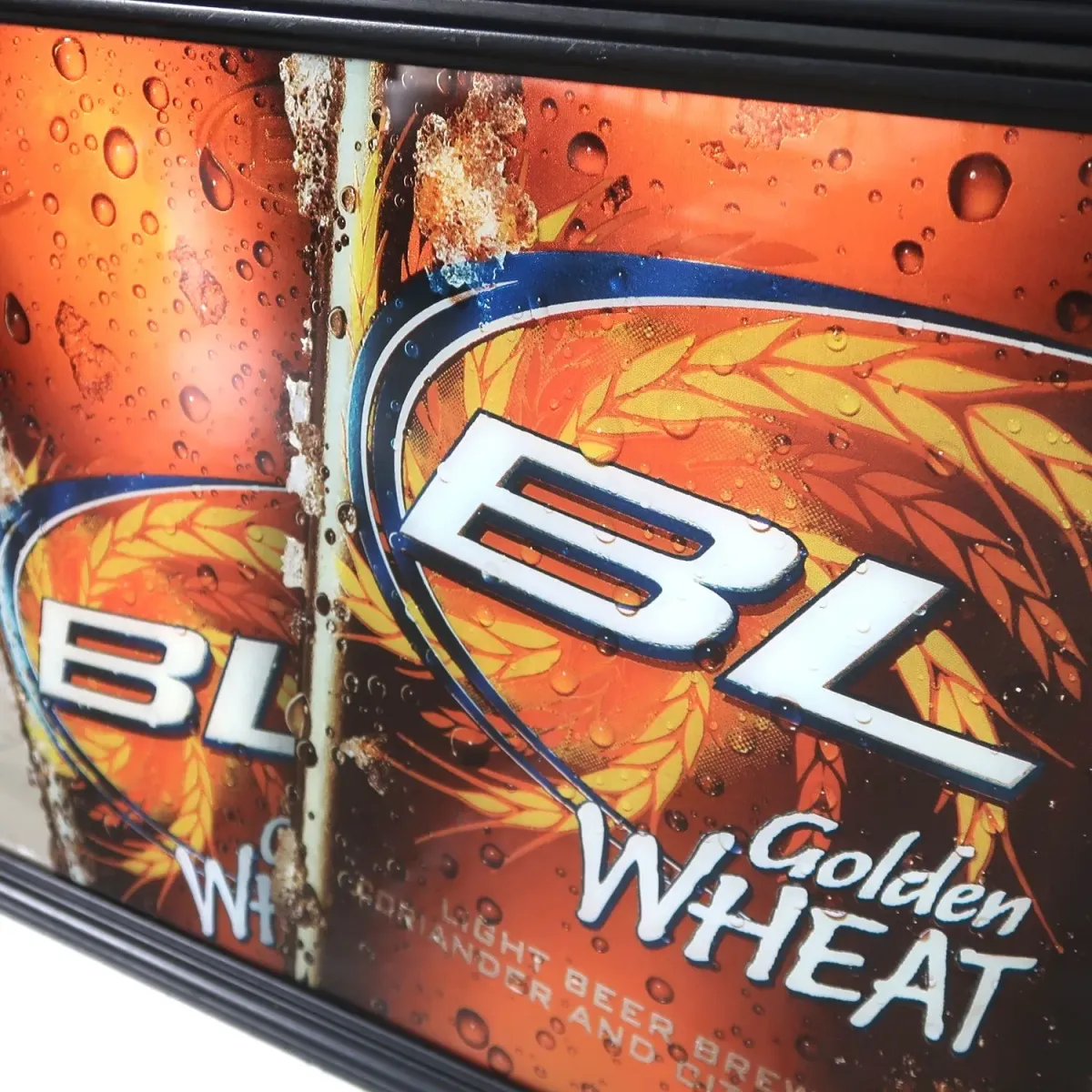Bud Light Golden WHEAT パブミラー